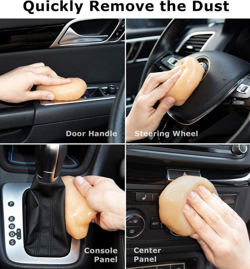 TICARVE Cleaning Gel for Car Detail Putty Car Vent Cleaner Putty Gel Detail Auto Tools Car Interior Cleaner Cleaning Mud for Car and Keyboard Clea...