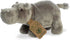 Aurora® Eco-Friendly Eco Nation™ Hippopotamus Stuffed Animal - Environmental Consciousness - Recycled Materials - Gray 10.5 Inches...