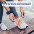 Dr. Frederick's Original Gel Heel Guards - 4ct. - Heel Cups for Heel Pain Relief - Plantar Fasciitis - Soft Heel Protectors - Gel Inserts - Cushio...