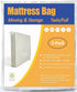 ComfortHome Mattress Bag for Moving and Storage, Twin and Full Size, 2 Pack Clear...