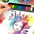 ArtSkills Travel Watercolor Kit, Watercolor Paint Set for Kids & Adults, Travel Palette with Water Brush...