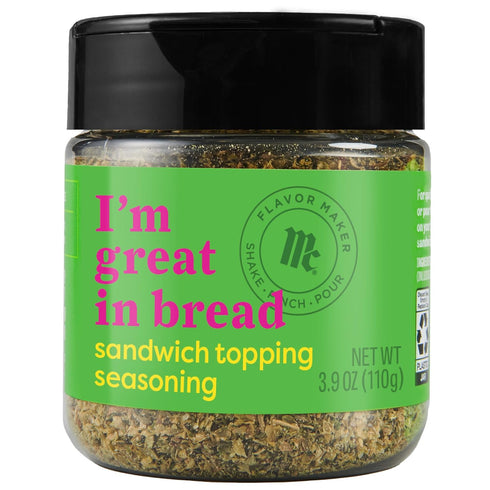 McCormick Sandwich Topping Seasoning, Flavor Maker, 3.9 oz...