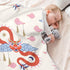 xigua Chinese Dragon Pattern Baby Blankets for Boys Girls, 30 x 40 Inch Super Soft Toddler Newborn Blanket, Double Layer Blanket for Crib Stroller...
