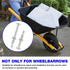Wheelbarrow Handles Replacement Kit for 5/16 Stainless Nuts and Bolts 4", 3", 2-1/2" and 1" Wheelbarrow Parts, Wheel Barrow Handles - 12-Pack...