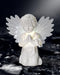 Solar Praying Cherub Angel Light with Fibre Optic Wings - 7.1'' Sympathy Remembrance Memorial Gift for Grave Ornaments Garden Decor (Kneeling Ange...