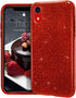 MATEPROX Compatible with iPhone XR case,Bling Sparkle Cute Girls Women Protective Christmas Case(Red)...
