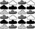 24 Pcs/Set Clouds Decal Vinyl Wall Sticker for Kids Room Nursery Decoration Boy Girl Child Bedroom Living Room Art Decor Home House Design Mural Y...