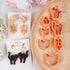 Puocaon Cat Polymer Clay Cutters - 7 Pcs Clay Cutters for Polymer Clay Jewelry, Cute Balloon Kitten Clay Earring Cutters, Cat Face Shape Polymer C...