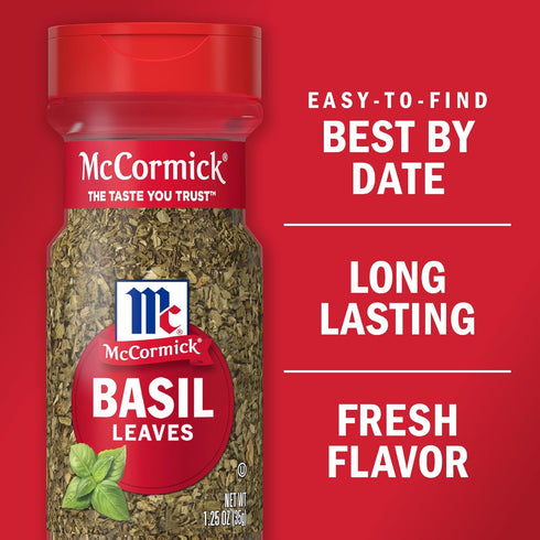 McCormick Basil Leaves, 1.25 oz...
