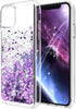 for iPhone 11 Pro Max Case, Double Layer Design Bling Flowing Liquid Floating Sparkle Colorful Glitter Waterfall TPU Protective Phone Case for iPh...