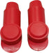 (Red) 3/8" Stud Terminal Cover - Electrical Battery Connection Insulator (2 Pack)...