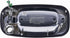 Dorman 91130 Front Driver Side Exterior Door Handle Compatible with Select Chevrolet / GMC Models, Chrome...