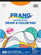 Prang (Formerly Art Street) Drawing & Color Paper Pad, White, Beginner Weight, 9" x 12", 60 Sheets...