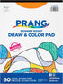 Prang (Formerly Art Street) Drawing & Color Paper Pad, White, Beginner Weight, 9" x 12", 60 Sheets...