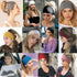 Wide Headbands for Women's 6 Pcak Elastic Headband, Soft Cloth Head Band Non-Slip Sweat-Absorbent Headband Yoga Running Sports Headbands Multicolo...