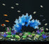 MyLifeUNIT Fish Tank Decorations, 15 Pack Artificial Aquarium Plants Tree Set for Fish Tank Decor (Bule Set)...