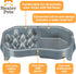 Neater Pet Brands - Neater Slow Feeder - Fun, Healthy, Stress Free Dog Bowl Helps Stop Bloat Prevents Obesity Improves Digestion (Double Diner, Si...