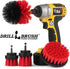 Drill Brush - Outdoor - Cleaning Supplies - Garden - Fountain - Patio - Fire Pit - Scrub Brush - Concrete - Marble - Grout Cleaner - Bird Bath - G...