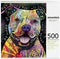 AQUARIUS - Dean Russo Beware Pit Bull AS 500 Piece Jigsaw Puzzle...