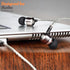 sephia SP3060 Wired Headphones, HD Bass Driven Audio, Lightweight Aluminum Wired in Ear Earbud Headphones, S/M/L Ear Bud Tips, Earphone Case, 3.5m...