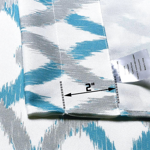 Tier Curtains for Kitchen Windows Geometric café Curtains, 27" x 24" Multi-Color Geometric Printed Half Window Curtain Set for Bathroom Rod Pocket...