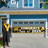 2025 Graduation Decorations Gold Class of 2025 Banner Large Congrats Grad Graduation 2025 Yard Signs for Graduate Party Supplies (Gold)...