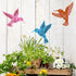 Hummingbird Stencil Set for Crafts, Reusable Silhouette Patterns for Painting Wood, Walls and Garden Decor...