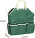 Garden Tool Bag 14.6" x 5.5" x 16.5" Large Oxford Waterproof with Pockets Garden Tote Bag Gardening Plant Tool Organizer Storage Carrier Store for...