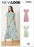 New Look Misses' Dress Sewing Pattern Kit, Code N6693, Sizes 4-6-8-10-12-14-16...