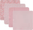 Cudlie 4 Pack Receiving Blankets: Ultra-Soft Essentials for Baby Boys and Girls, Swaddling, Cuddling and Nursing. Multipack for Infants, Newborns ...