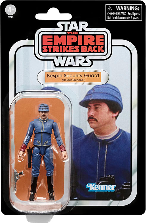 Star Wars The Vintage Collection Bespin Security Guard Helder Spinaza Toy, 3.75-Inch-Scale The Empire Strikes Back Action Figure...