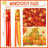 NOVWANG 2 Pieces 40 Inch Fall Windsocks?Pumpkin Maple Leaf Wind Socks for Outside Decor Hanging Flag for Home Garden Yard Wall Balcony Decoration...