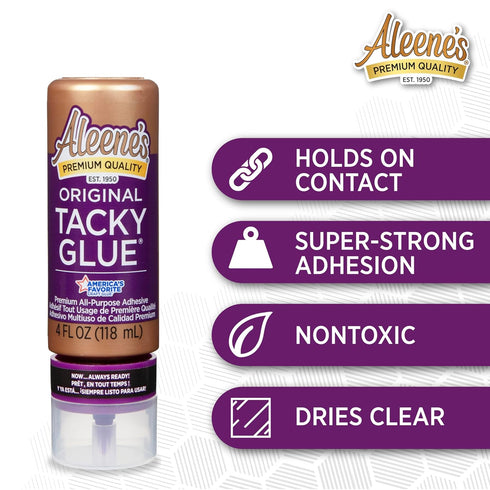 Aleene's 33143 Original Tacky Always Ready Adhesives, 4 oz....