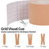 Kinesiology Tape 4 Rolls K Sports Tape for Knee Support and Muscle Pain Relief, Uncut Physio Tape Elastic Therapeutic Designed for Athletes Injury...