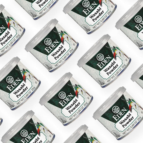 Eden Wasabi Powder, w/Real Japanese Horseradish, Fiery, Traditionally Made in Japan, 0.88 oz...