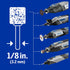 Dremel 734-01 Metal Cutting Rotary Tool Accessories Kit - 16 Piece Set - Includes Engraving Bit, Grinding Stones, and Carbon Steel Brush, Blue...