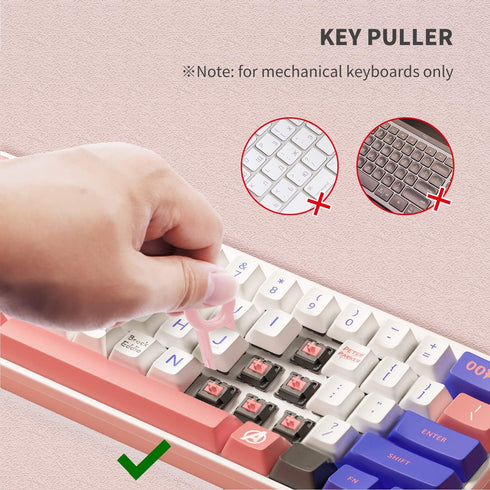 Laptop Cleaner, 7 in 1 Keyboard Cleaner Set, Computer MacBook Earphone Cleaning Kit, Tablet and Screen Dust Brush Including Soft Sweep, Swipe, 3 i...