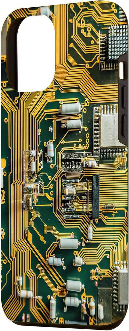 iPhone 13 Pro Max Electric Components and Circuits Case...