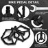Premium Bike Pedals of 9/16 Inch, Professional Mountain and Road Bike Flat Pedal with 2 Sealed Bearings, Wide Paltform and Lightweight of Bicycle ...