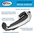 Szco Supplies 12" Fantasy Wrap-Around Swing Blade Battle Knife Saber-Claw with No-Slip Black Wood Handle Grip...
