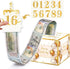 Birthday Money Gift Box with DIY Stickers for Any Ages, Surprise Money Holder for Cash Gift with Pull Out Happy Birthday Card and 100Pcs Bags - A ...