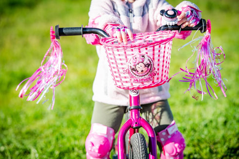 BELL Disney Minnie Mouse Bike Basket & Streamer Combo by Bell...