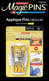 Taylor Seville Originals Comfort Grip Magic Pins Applique Regular -Quilting Supplies-Sewing Supplies-Sewing Notions-100 Count...