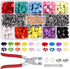 Snaps Buttons with Fastener Pliers Press Tool Kit, Snaps for Sewing, Snap fasteners tool, 804 Piece with Snaps Pliers Snaps for DIY CraftingSewing...