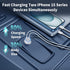 ?MFi Certified?iPhone 15 Fast Car Charger, Linocell 72W Dual PD Car Power Cigarette Lighter USB-C Fast Car Charge Adapter+2Pack Type-C Cable for i...