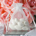 100Pcs Organza Bags 3x4 inches White, Small Mesh Jewelry Gift Bags Drawstring Wedding Favor Bags Christmas Party Candy Pouches...