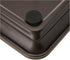 iDesign Decorative Countertop Vanity Tray Organizer for Bathroom, Bedroom, Closet, Entryway, Set of 2, 9.7" x 6.3" x 1", Bronze...