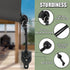 Lifepefe Bunge kit+cordless bracket+new end cover, universal replacement mounting bracket kit for outdoor/indoor sun blind (Black)...