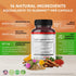 Premium Berberine 12,200MG with Cinnamon, Milk Thistle *USA Made & Test* Promotes Liver Function, Gut Health, Immunity (150 Count (Pack of 1))...