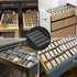 19 x 13 Inches Spice Drawer Organizer, 4 Tier Clear Acrylic Expandable In-Drawer Seasoning Jars Rack, Kitchen Drawer Spice Insert Tray for Cabinet...